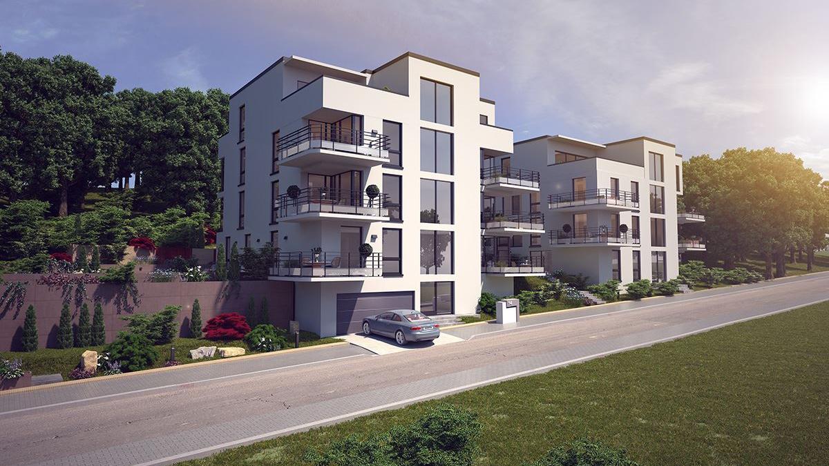 Ansicht Neubau Wohnpark
