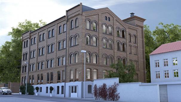 Moll-Fabrik -Loft vermarktet
